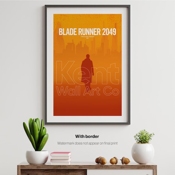 ブレードランナー 2049 ポスター：ミニマリスト SF 映画アートプリント