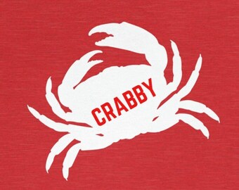 Crabby  Moody Grouchy  funny nautical T-Shirt