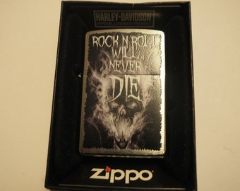 Cool 2017 Retired Rock ne mourra jamais BRIQUET ZIPPO