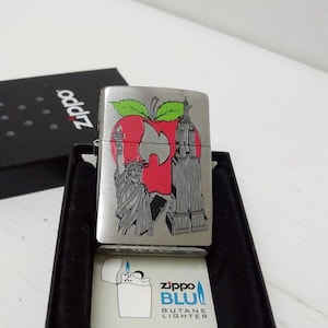 NYC Statue of Liberty Big Apple Zippo Lighter