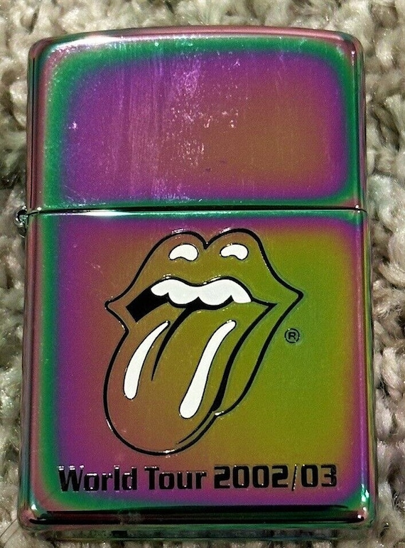 Rare 2003 Spectrum Rolling Stones World Tour Zippo Lighter