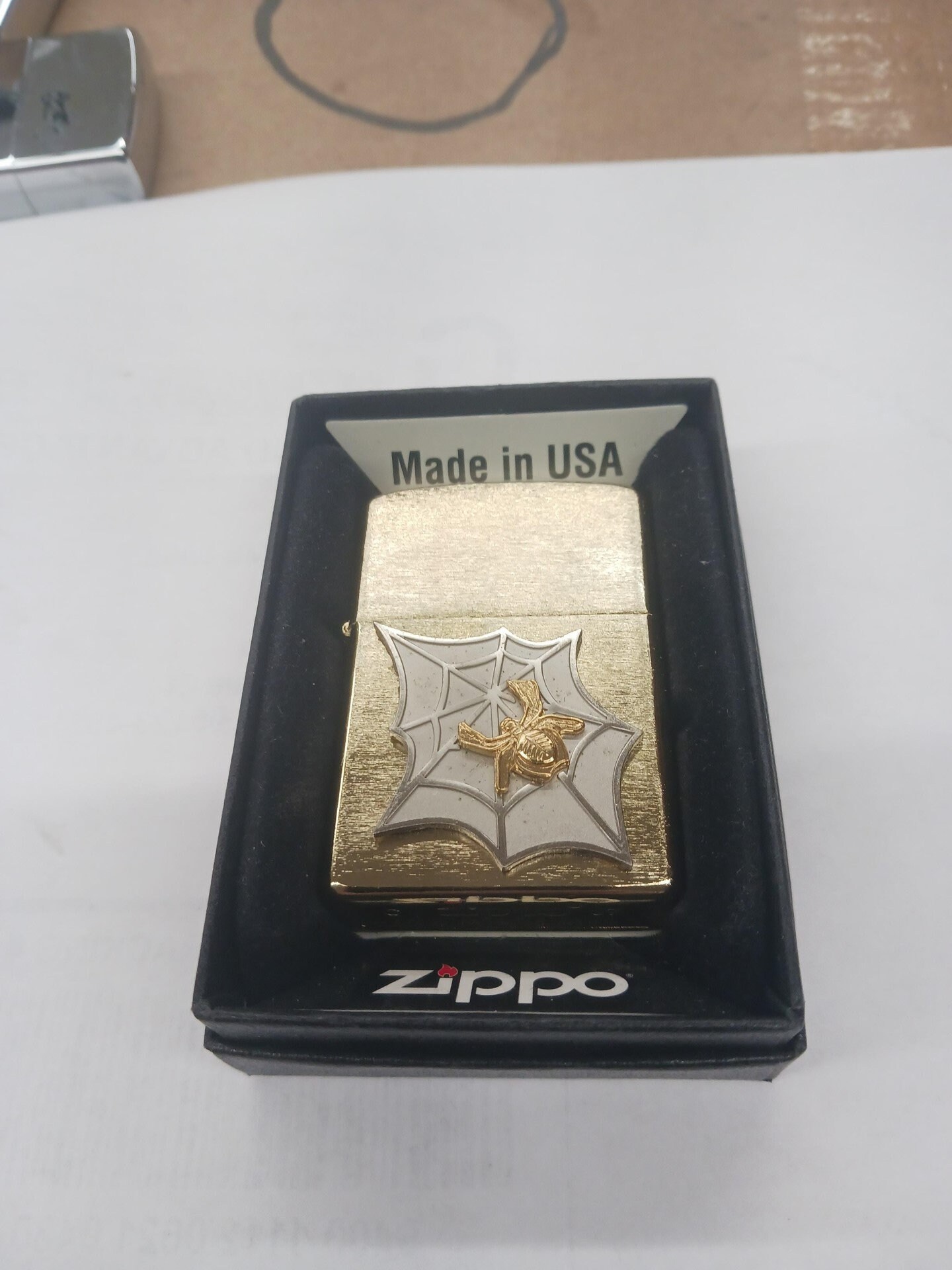 Zippo 「スパイダーマン」ウェブ オン スパイダー