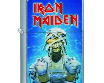 Iron Maiden Mummy Album Cover, Genuine Windproof Zippo Lighter