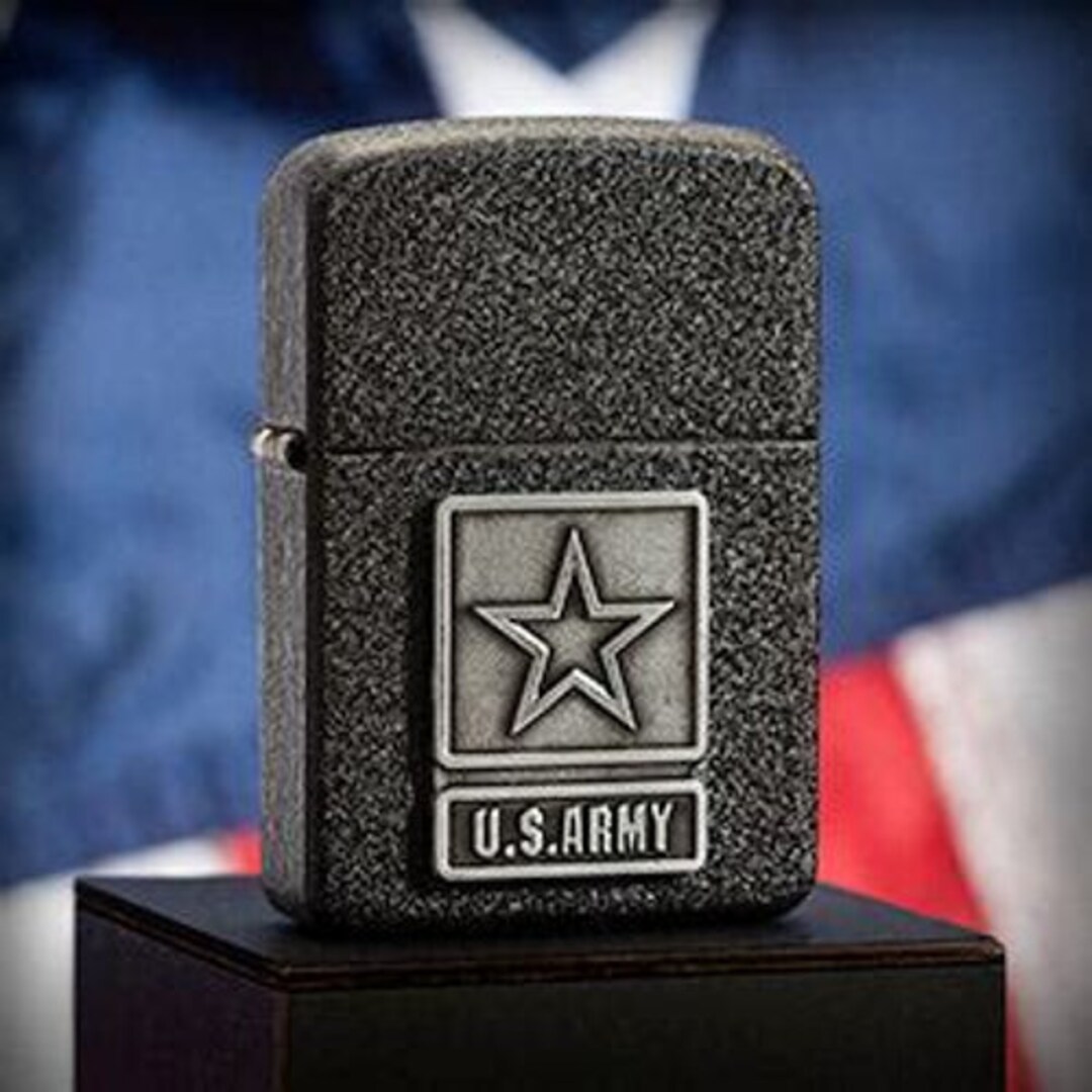 Rare Retired Army Pewter Emblem Zippo Lighter - Etsy