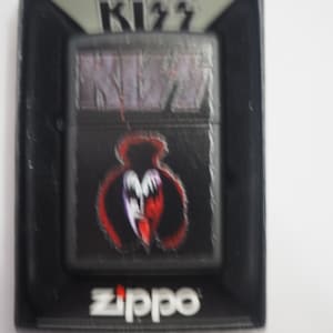 Rare Black Kiss Gene Simmons Zippo Lighter