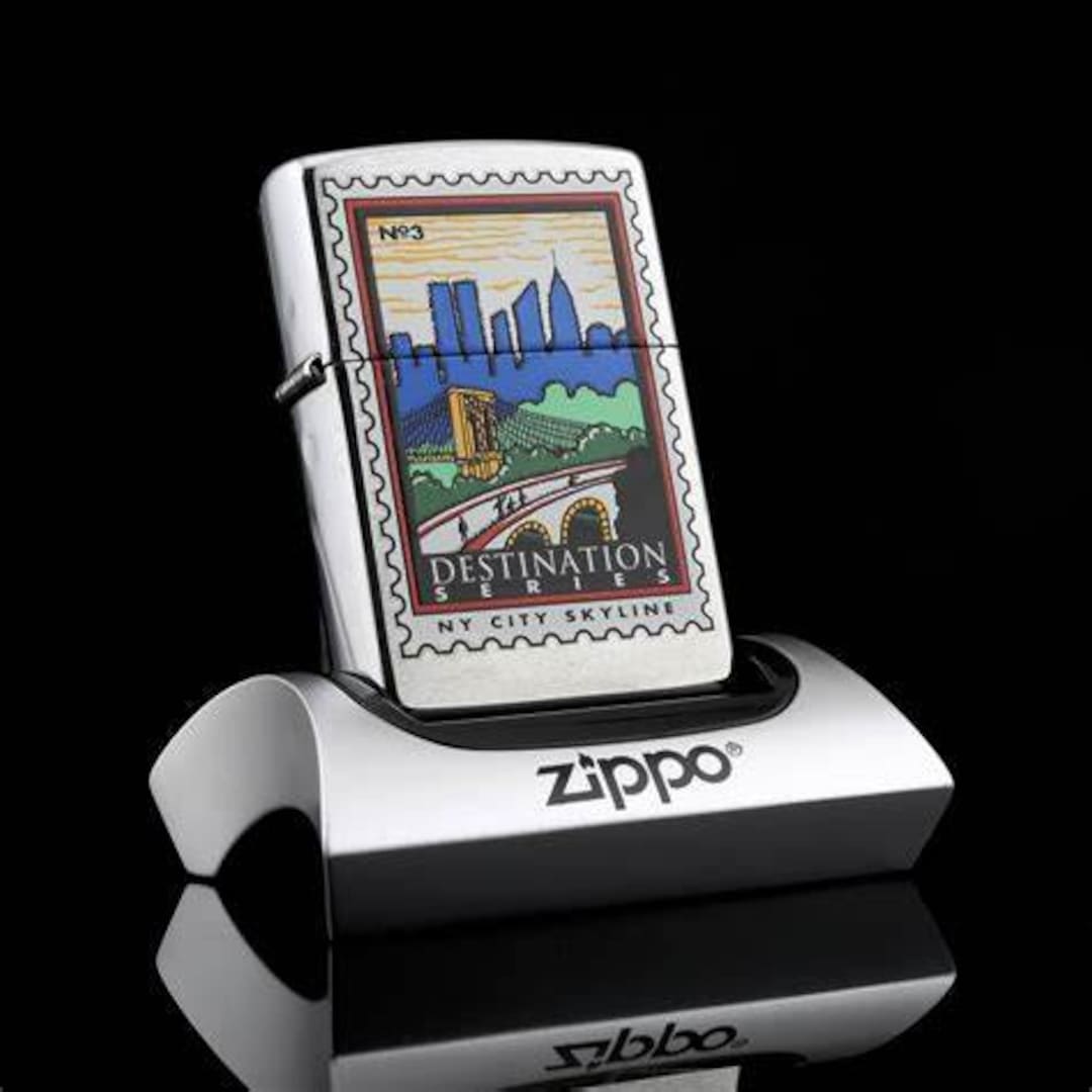Historic 2000 Pre 911 New York City Skyline Twin Towers