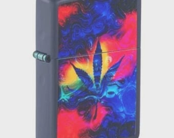 Coole Tie Die Herb Zippo-aansteker