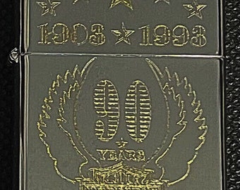 Ultra Rare 1994 Engraved Harley Davidson 90th Anniversary