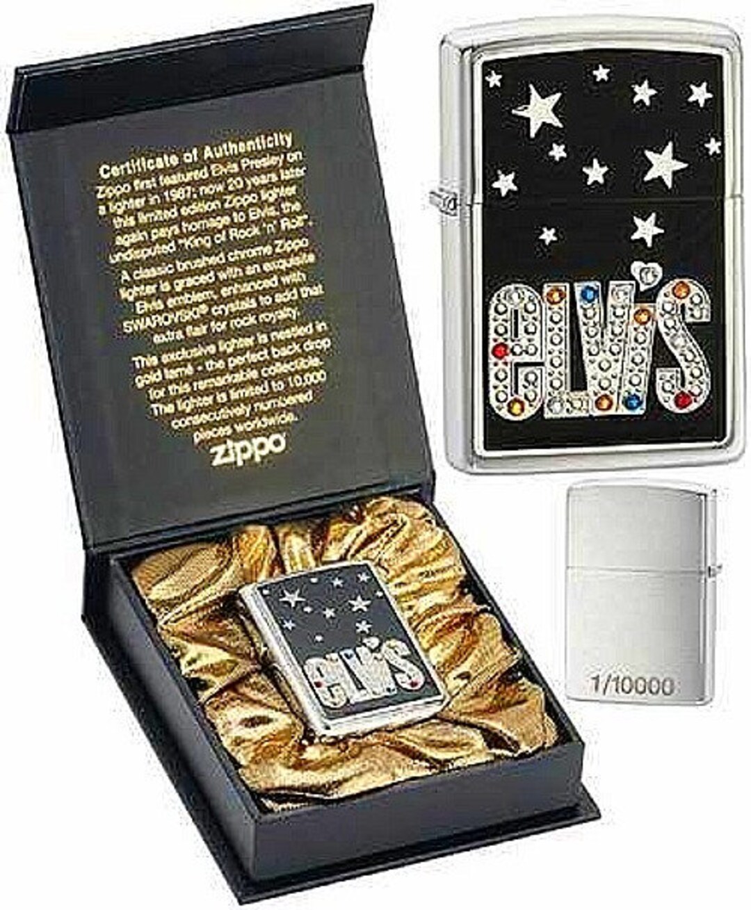 激安商品 Limited 2007 Gorgeous Edition Zippo Bling Elvis Numbered コレクション