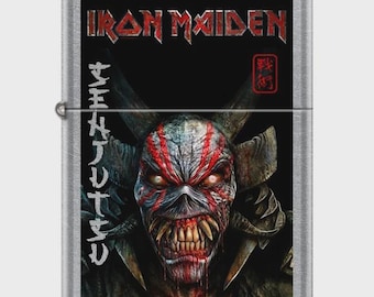 Sharp Iron Maiden Bloody Skull Zippo Lighter