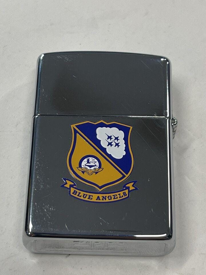 Zippo F/A-18A Hornet (Blue Angels) | US Navy (made in 1992