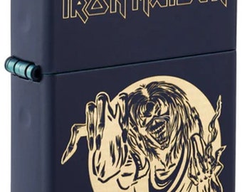 Briquet Zippo Iron Maiden The Number Of The Beast, difficile à trouver