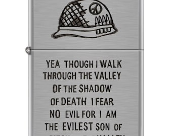 Vintage Year 1970 Zippo Slim Lighter DANANG 70-71 Vietnam