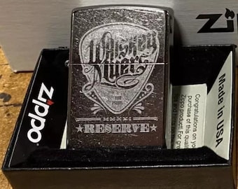 Sharp Retired Rare Texas Whiskey Meyers Country Music Zippo-aansteker