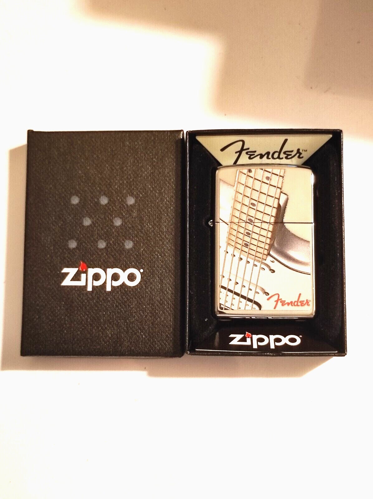 Fender zippo 2015 USA フェンダー ジッポ ライター 2015 Fender Guitar Zippo Lighter Choice of Inserts - Etsy