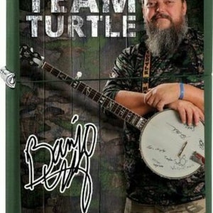 Sweet Team Turtle Banjo Zippo Lighter W/Fitted Zippo Butane Torch Insert