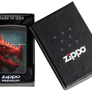 Amazing 540 Multi Sided  Dragon  Zippo Lighter
