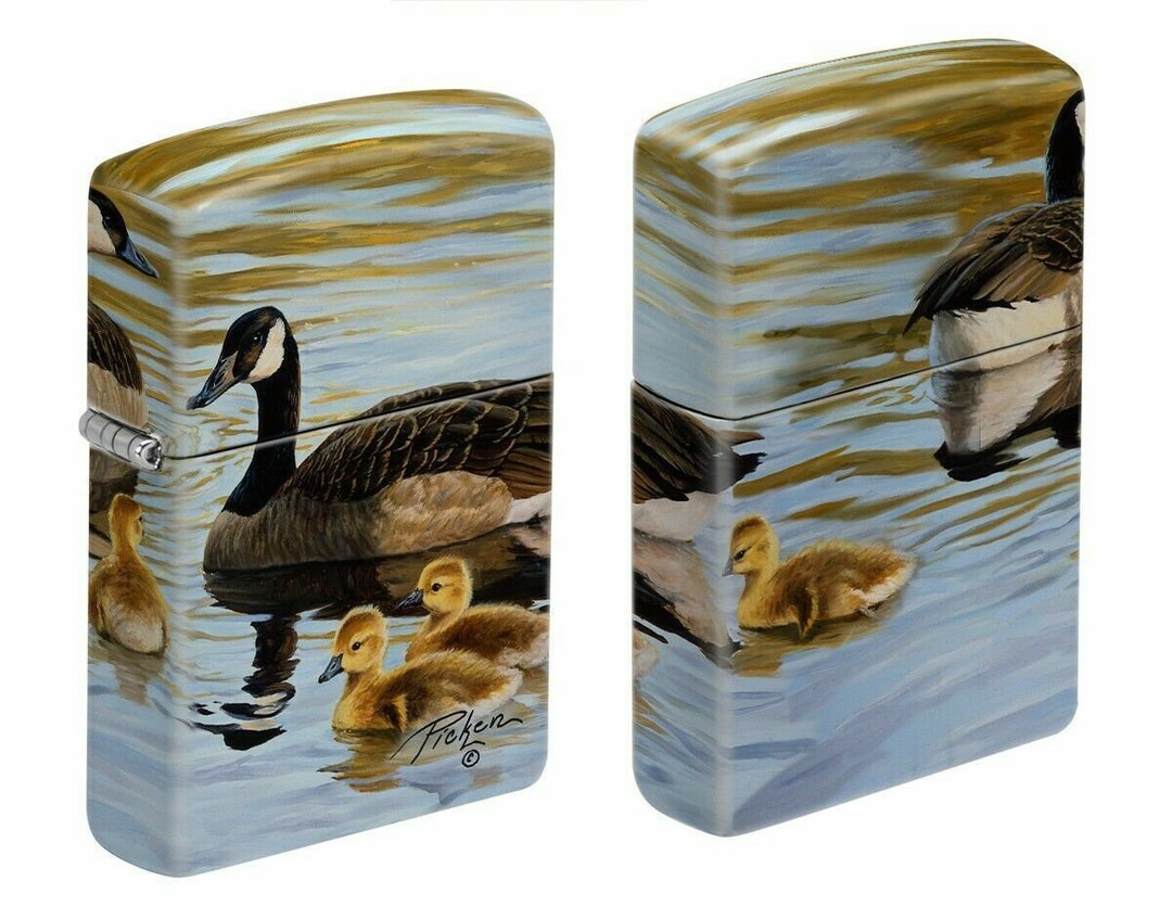 Linda Pickens Ducks Multisided Zippo Lighter Etsy Canada