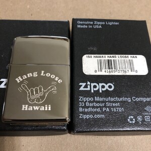 Sharp 2013 Hang Loose Hawaii Polished Chrome Zippo Lighter - Etsy