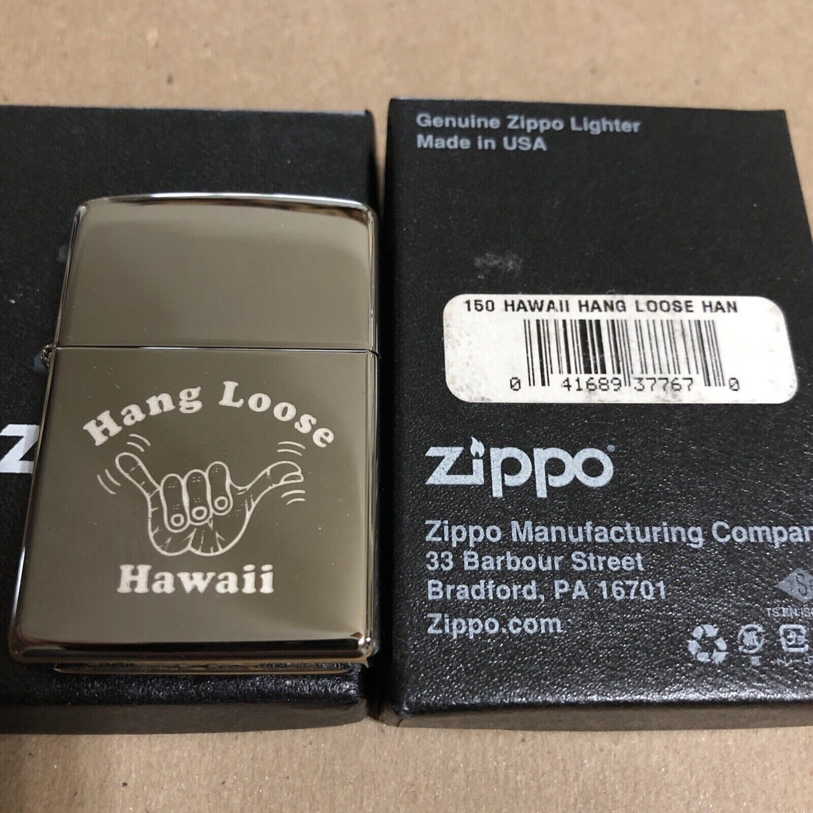 Sharp 2013 Hang Loose Hawaii Polished Chrome Zippo Lighter - Etsy