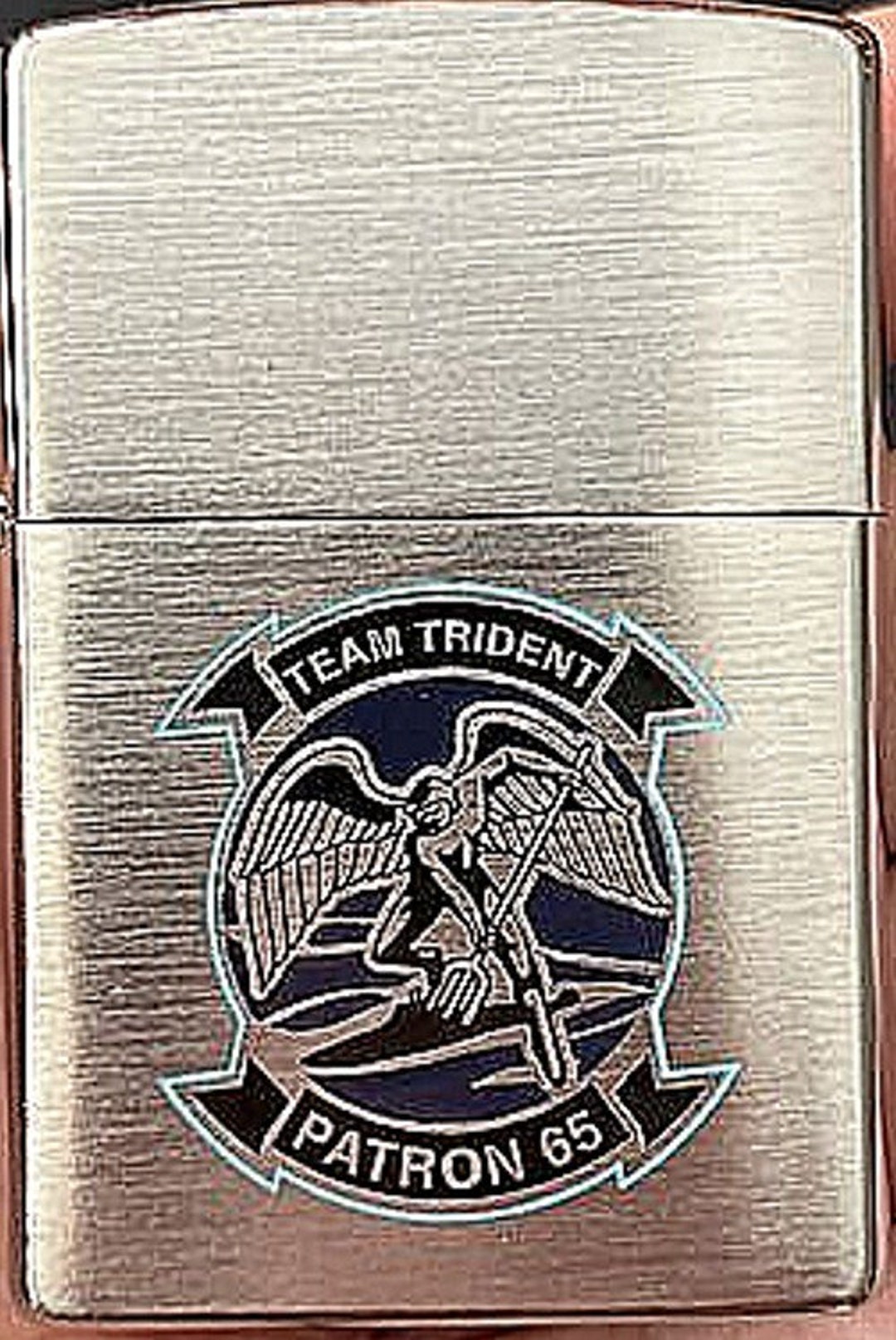 Rare Team Trident Patron 65 Military Service Zippo Lighter - Etsy