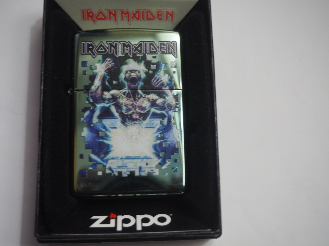 Sharp Iron Maiden Zippo Lighter Etsy