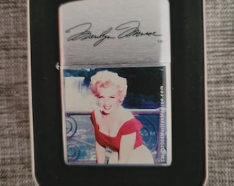 Encendedor Zippo de Marilyn Monroe, una pieza rara.