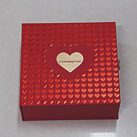 Limited Slim Polished Together Forever Love Heart Multi