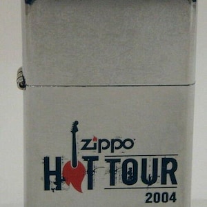 Zippo Hot Tour aposentado de 2004 Zippo novo na caixa