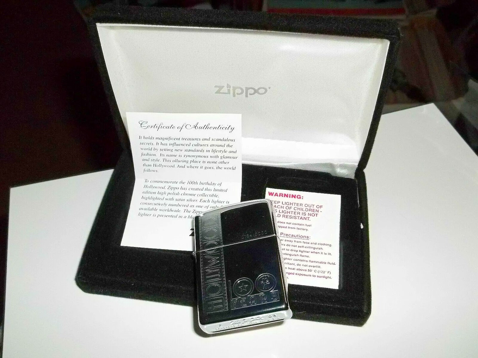 ZIPPO 『Stars of Hollywood 100yers ハリウッド映画 100周年