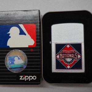 Retired MLB Washington Nationals Zippo Lighter