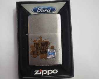 Retired Ford Tough Mud Makes The Man Zippo Lighter