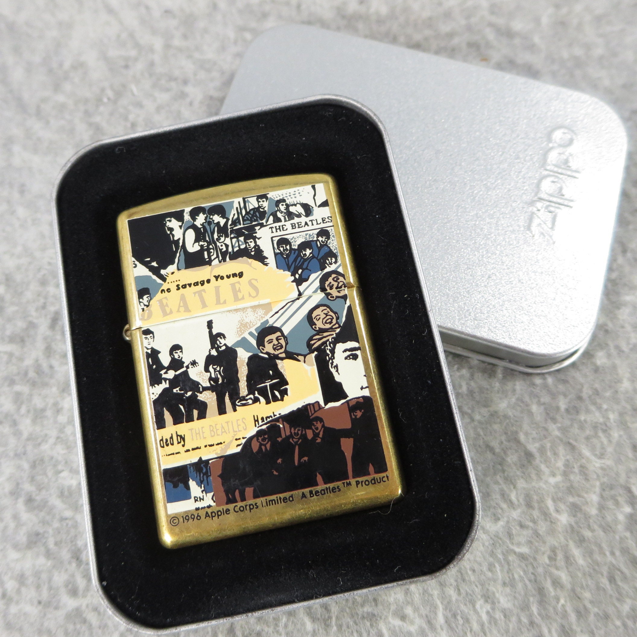 Beatles Zippo - Etsy Beatles Zippo - Etsy