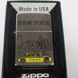 Cool New York Taxi Zippo Lighter