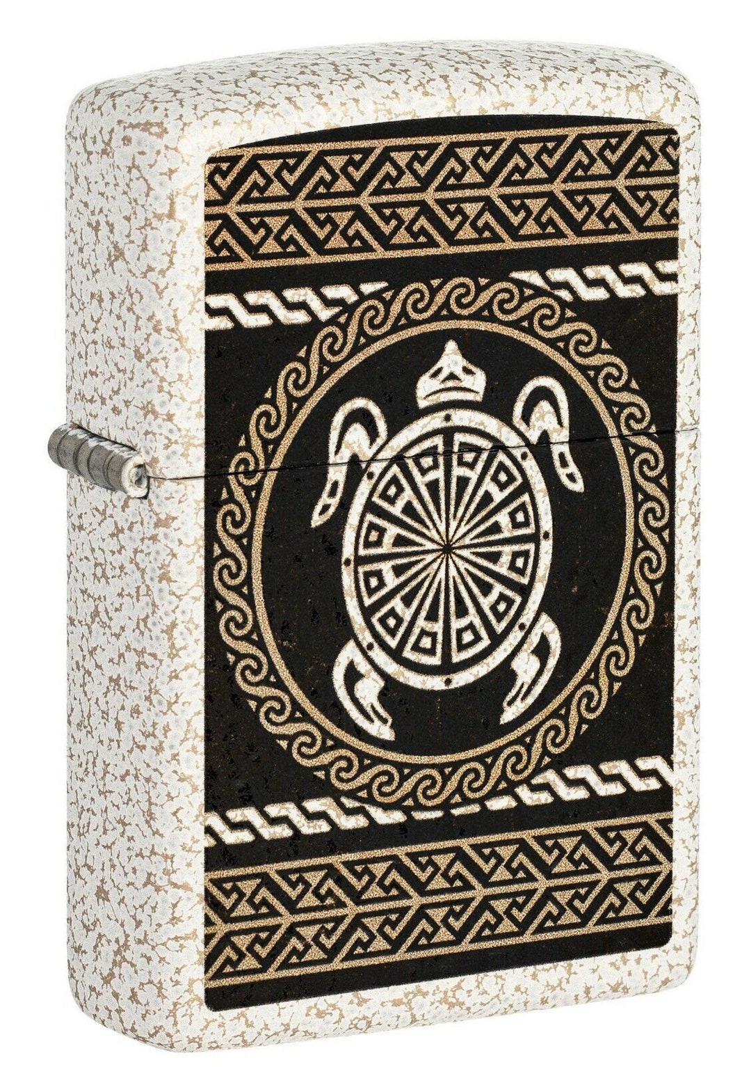 Zippo Lighter Turtle Nautical Design Mercury Glass Etsy