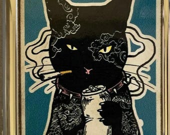 Angry Cat Dont Tell Me What Do Cigarette case for Kings & 100&#39;s