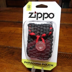 Cool Retired Zippo Paracord Zippo Lighter Case