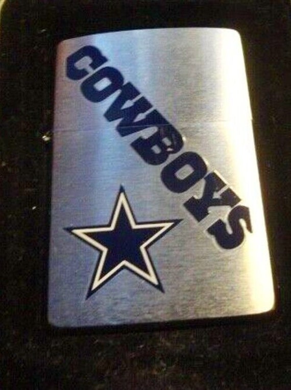 Rare NFL Dallas Cowboys Logo Zippo Lighter