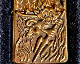 Futurama Bender B. Rodriguez Custom Brass Zippo Armor Lighter - Etsy