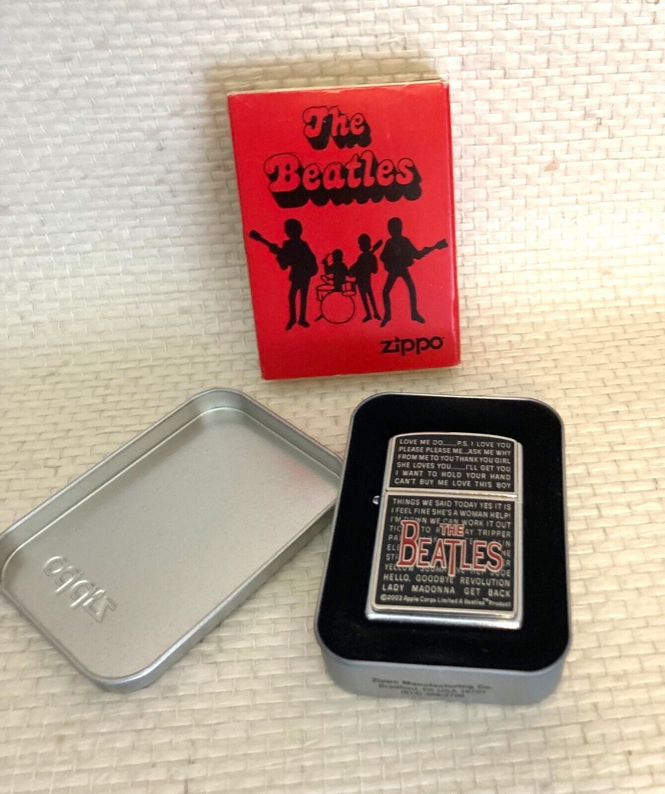 Beatles Zippo - Etsy Beatles Zippo - Etsy