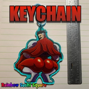 Keychain | Thiccumz Boyz: Nolan | Dank Meme | Powerful Buns