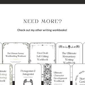 Need more? Check out my other writing workbooks!