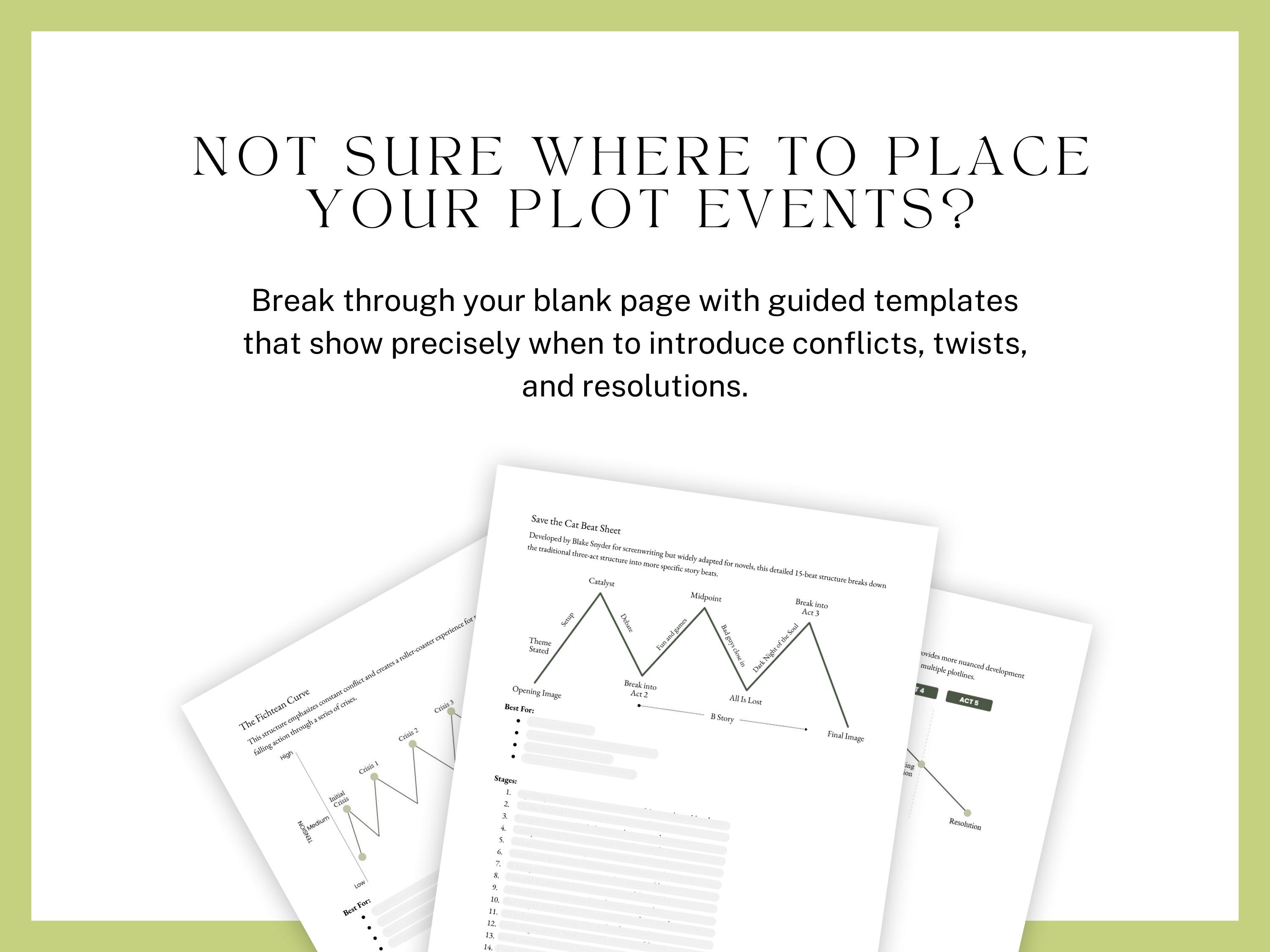 Ultimate Story Plotting & Structuring Workbook | 13 Plot Structures ...