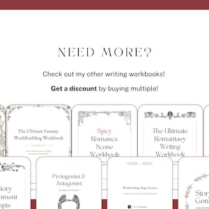 Need more? Check out my other writing workbooks! Get a discount by buying multiple!
