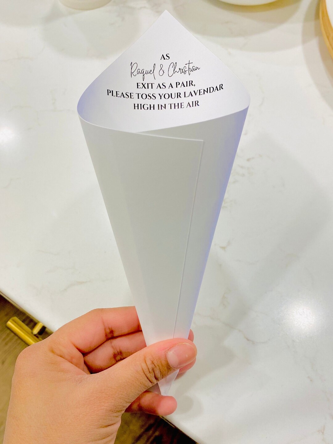 Petal Cones Wedding Cones Confetti Cones Flower Confetti Cones Flower