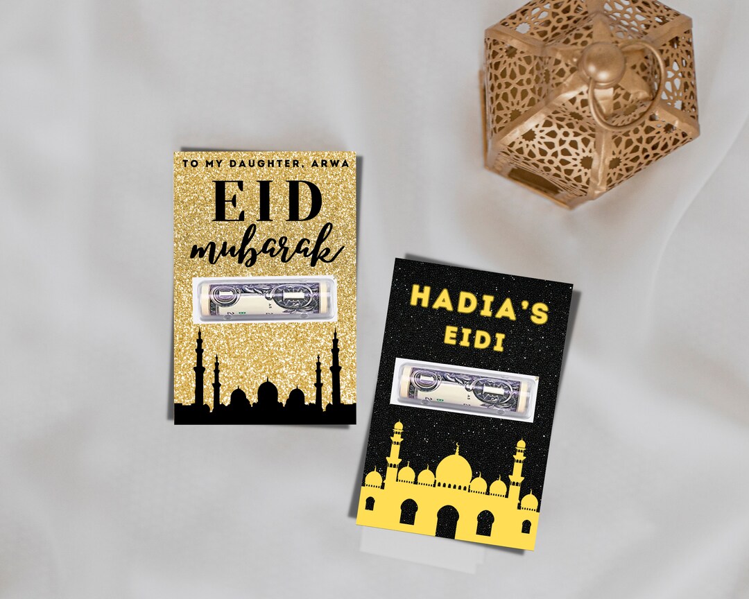 Eid Money Card Eid Gift for Kids Eid Money Envelopes Etsy Australia