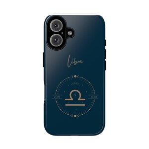 Libra Zodiac Phone Case, Tough Case for Astrology Lovers, Birthday Gift for Her, Horoscopes Merchandise, Durable Protection