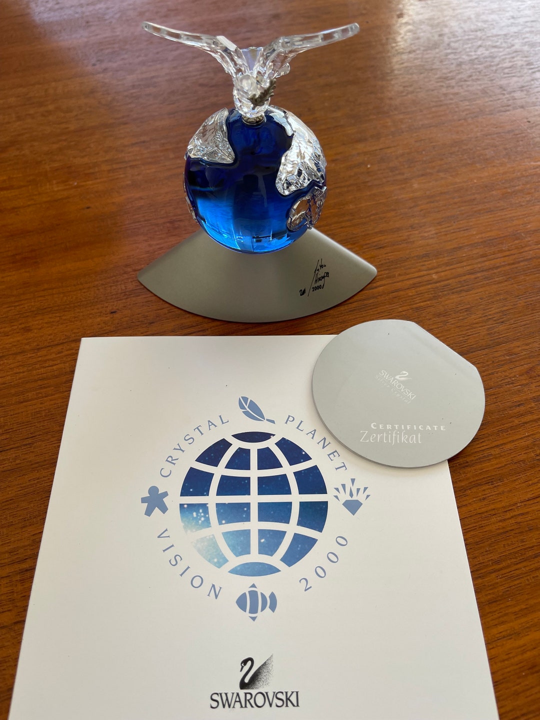 Swarovski Planet 2000 クリスタル地球儀ミレニアム il_1080xN.6138165922_e2za.jpg