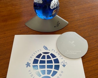 スワロフスキー　お安く　swarovski 2000年　クリスタルプラネット スワロフスキーSWAROVSKI 2000年記念 クリスタルプラネットア