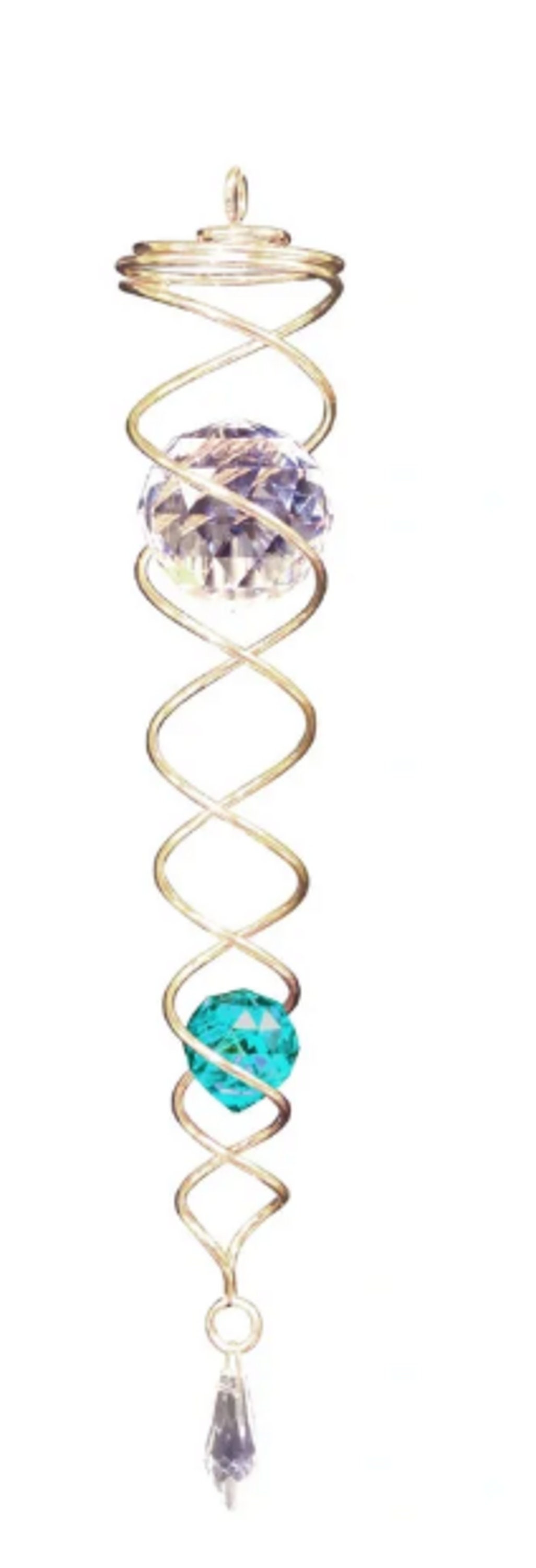 Crystal Twisters 7.5 Inch Add to ANY Wind Spinner Etsy